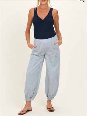 Pinstripe Pants